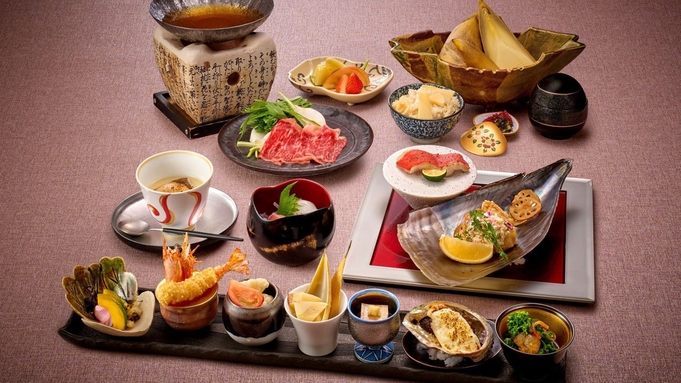 【ホテル自慢】リゾートトラスト50周年記念料理を堪能するグルメプラン【京懐石　松】《2食付き》